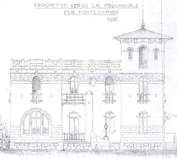 Progetto Villa Liberty 1910