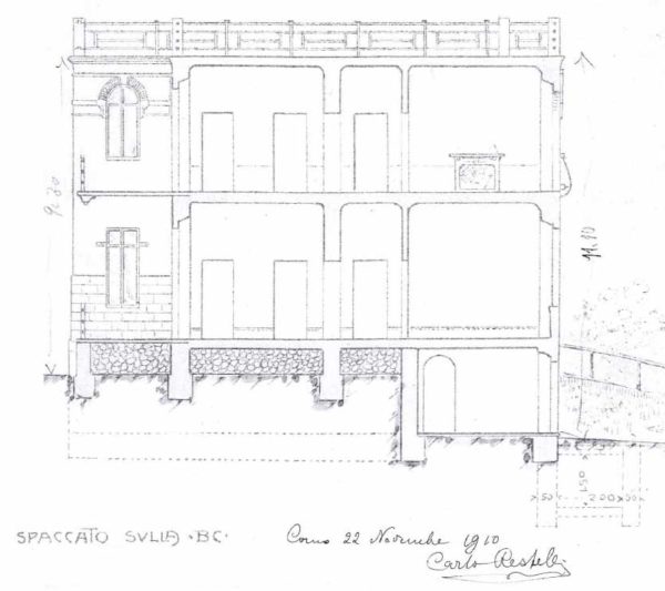 Progetto Villa Liberty 1910